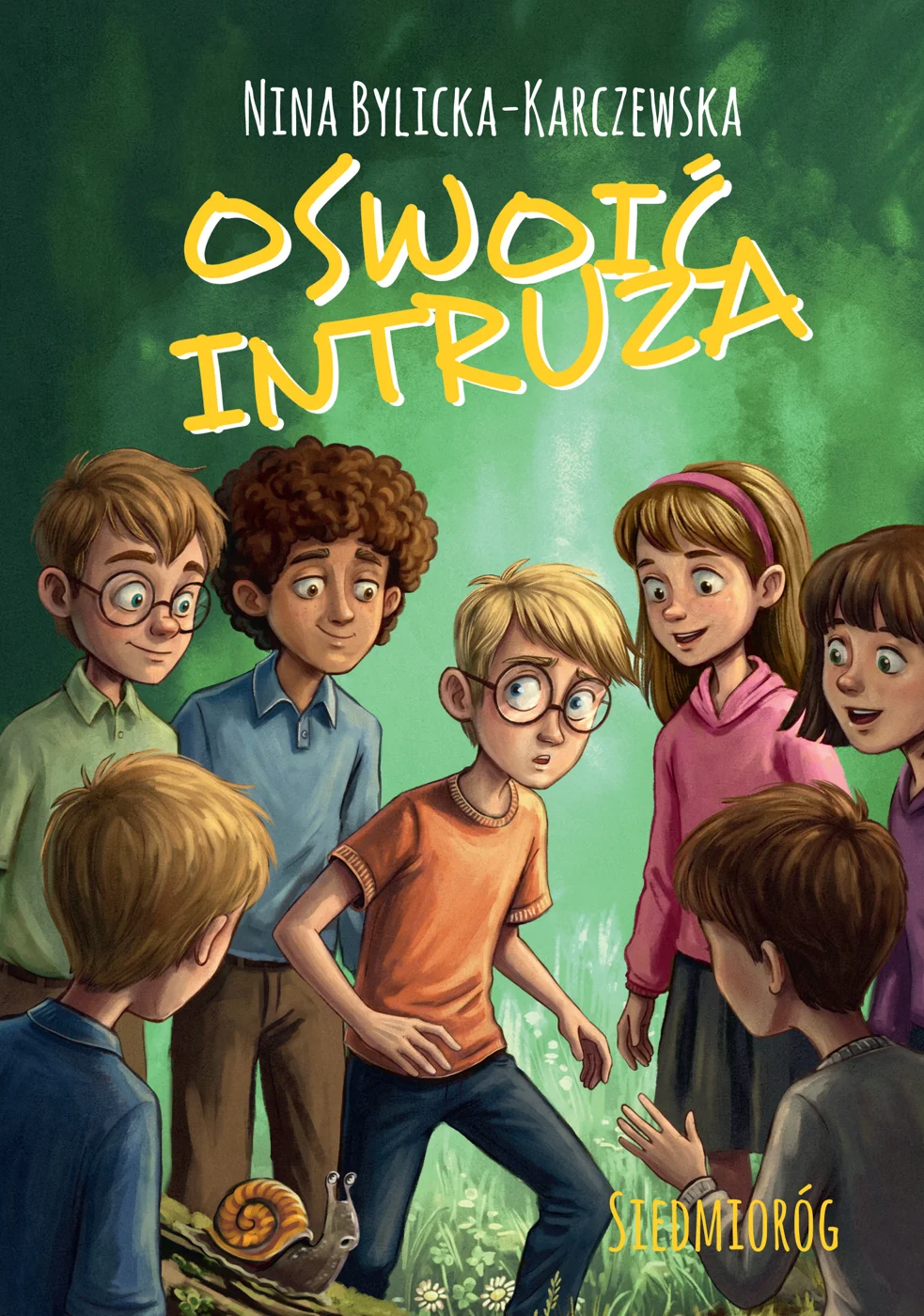Okładka książki „Oswoić intruza” Niny Bylickiej-Karczewskiej